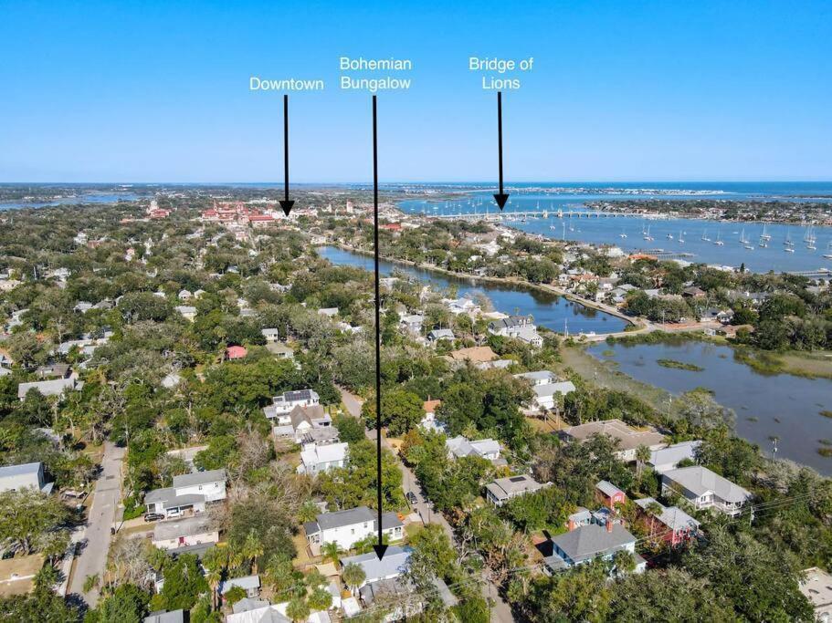Luxurious Bohemian Bungalow In Lincolnville - Mins From Downtown! St. Augustine Dış mekan fotoğraf